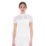 Polo Donna Equestro Mesh e Cotone Basic Line