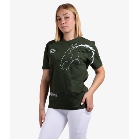 T-shirt Givova Horse Bianca Unisex