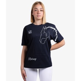 T-shirt Givova Horse Grigia unisex