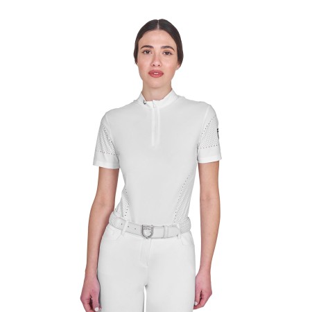 T-shirt donna concorso Equestro SS26 microforata