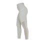 Leggings Equestro microforato SS26 Harbor mist