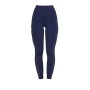 Leggings Equestro microforato SS26 Navy blazer