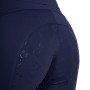 Leggings Equestro microforato SS26 Navy blazer