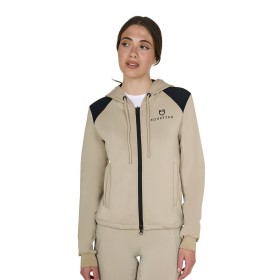 Felpa Donna Equestro SS26 Tessuto Tecnico