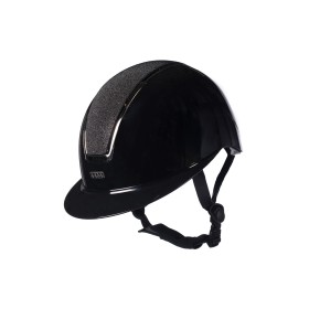 Casco HKM Lady Silver e Brillantini