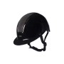 Casco HKM Lady Silver e Brillantini