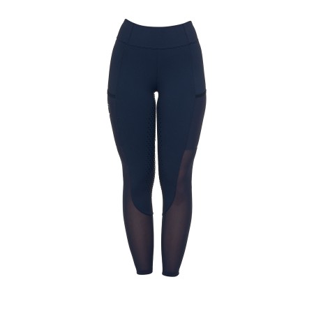 Leggings donna full grip con inserti perforati