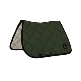 Completo Sottosella salto con logo ricamato black