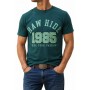 T-shirt verde uomo RAWHIDE