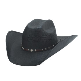 Cappello Paglia Bullhide GO ROUND BK
