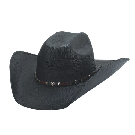 Cappello Paglia Bullhide GO ROUND BK