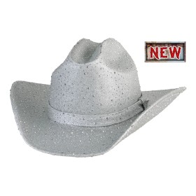 Cappello Bullhide Glitzy spark silver