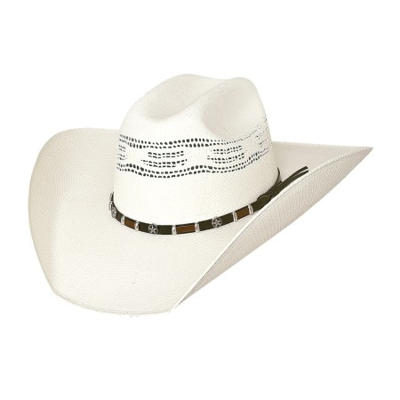 Cappello Paglia Bullhide GO ROUND WH