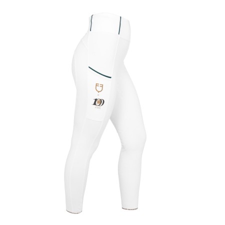 Leggings donna slim fit full grip Equestro X FISE 100