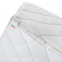 Sottosella con Cuffino Equestro Bianco Logo Colorato