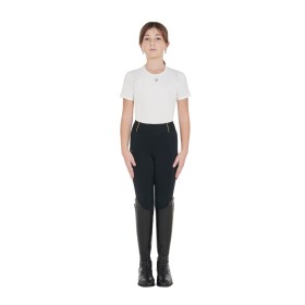 Leggins Bimba Equestro Blu Nero