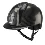 Kep Italia E-Light Carbonio Nero Lucido Visiera Metallizzata 3 tasselli nero metallizzato