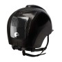 Kep Italia E-Light Carbonio Nero Lucido Visiera Metallizzata 3 tasselli nero metallizzato