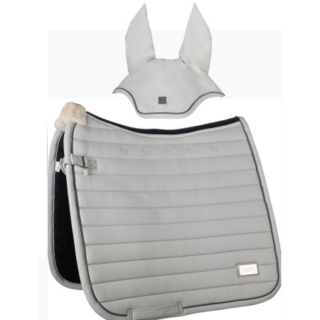Sottosella e Cuffietta HKM Collezione Livigno Colore Grigio