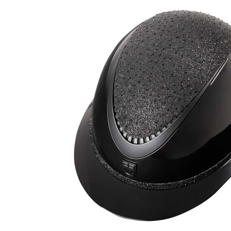 Casco Equestro Luxury Wide Nero