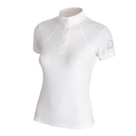 Polo Tattini bambina con inserti microforati