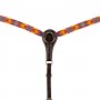 Completo briglia e pettorale Western Perline Multicolore