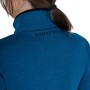 Piumino da donna in nylon e maglia con cerniera