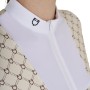Polo concorso con stampa monogram