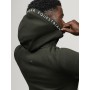Felpa unisex  verde Tommy Hilfiger con cappuccio