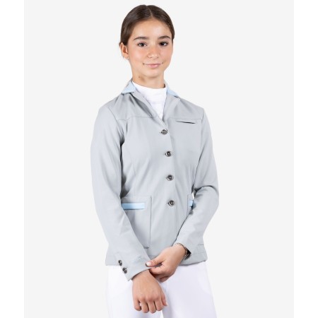 Giacca Givova donna grigio/turchese